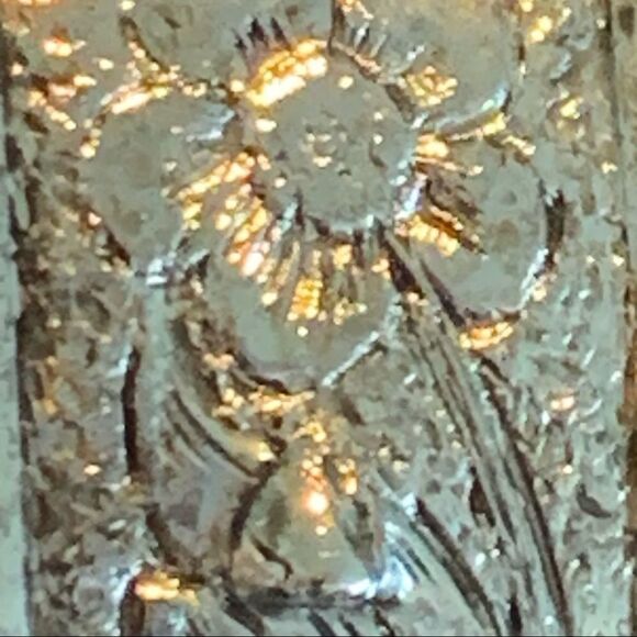 Whiting and Davis silvertone scrimshaw bracelet - Picture 11 of 13